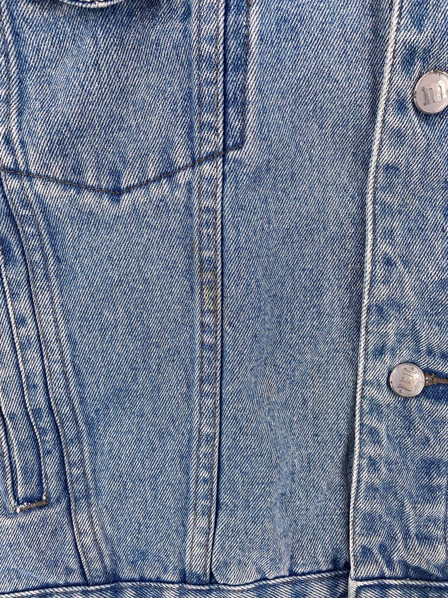 .1997 M&M’S Size XL Denim Jacket / F4814J