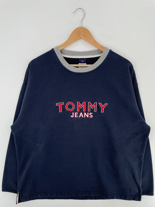 .90s' TOMMY JEANS Size XL Vintage Sweat-shirt / E8639S