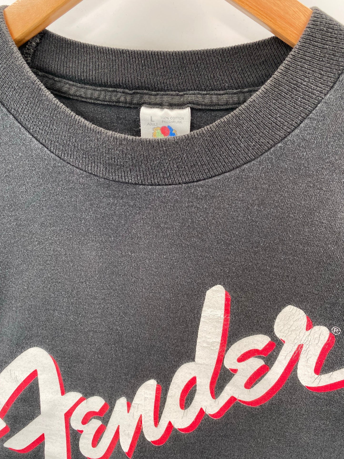 90’s FENDER Made in USA Size L Music T-shirt / E8248T