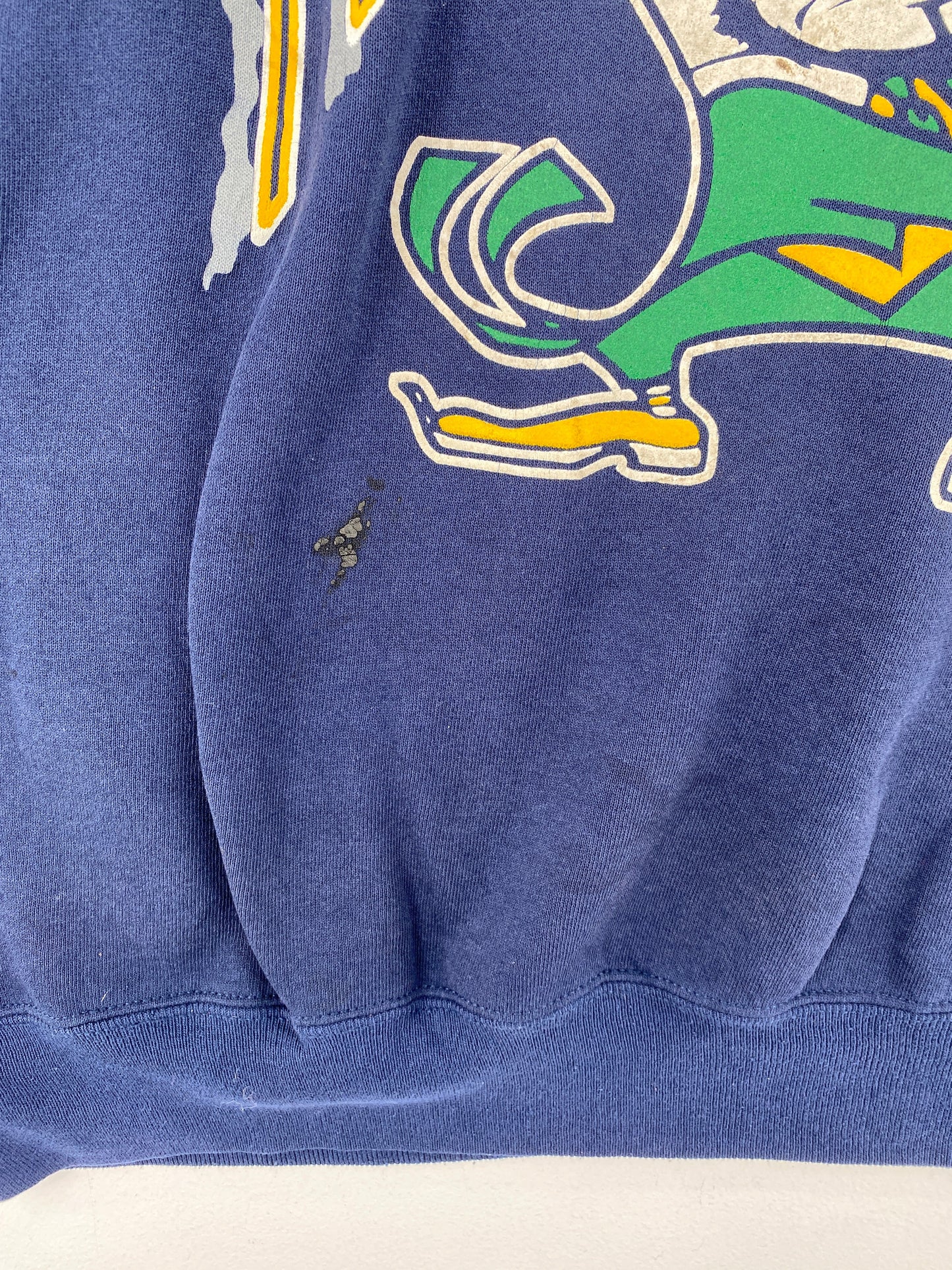 90’s FIGHTIN' IRISH Made in USA Size XXL College Sweat-shirt / F7935S