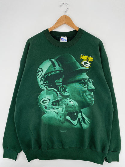1997 GREEN BAY PACKERS Size XXL Vintage NFL Sweat-Shirt / F5272S