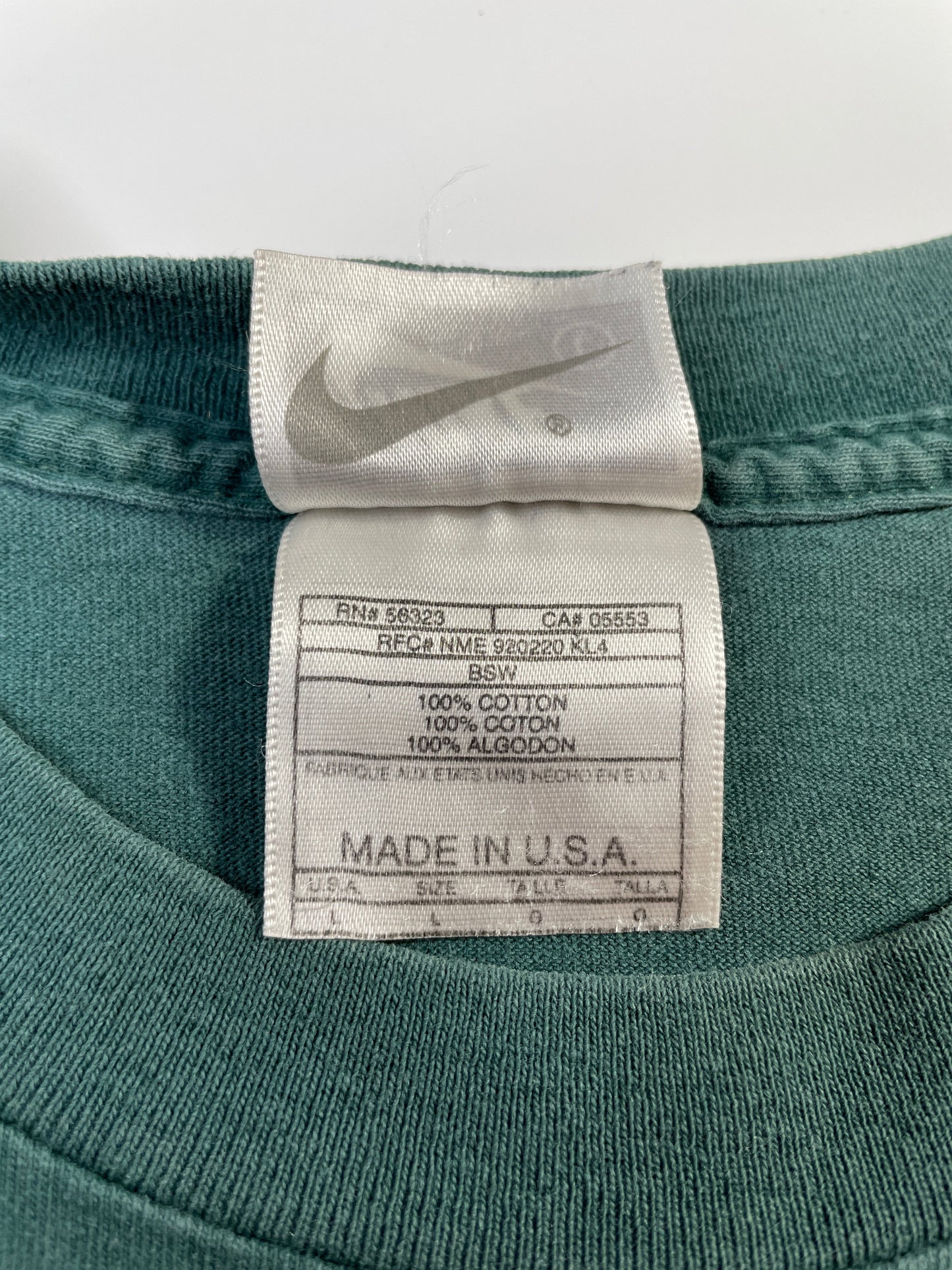 (L) 90's NIKE AIR T-shirt / A0153T