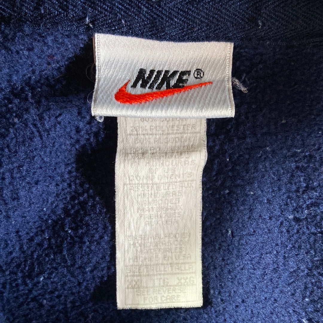 90's NIKE AIR Size XL Vintage Hoodie Sweat-Shirt / F5562S