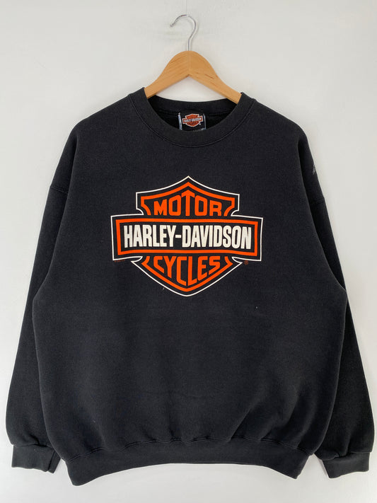 1996 HARLEY DAVIDSON Size XL Vintage Sweat-Shirt / F525S