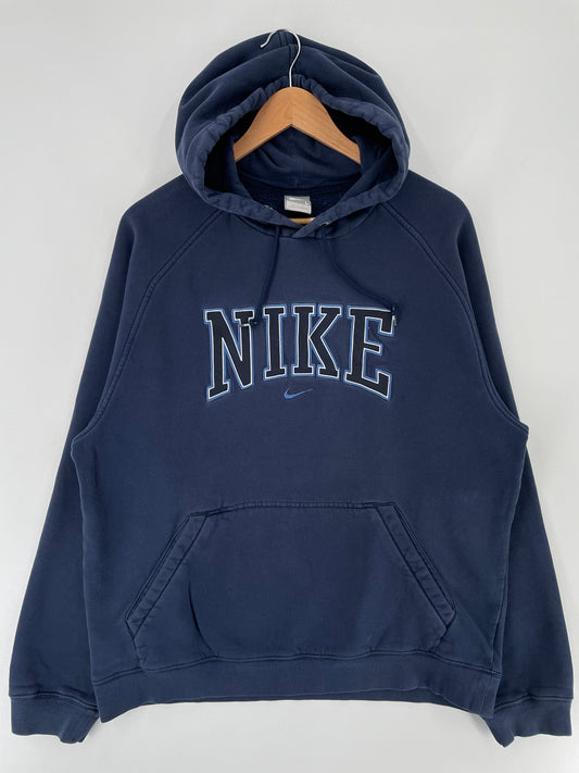00' NIKE Size L Vintage Hoodie Sweat-Shirt / E7193S