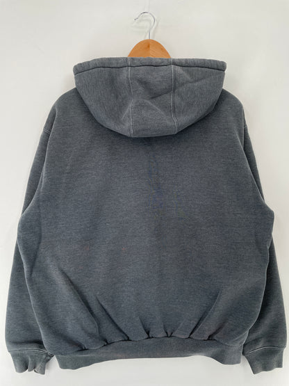 Vintage CARHARTT Size Approx.XL Zip Up Hoodie Sweat-Shirt / F224S