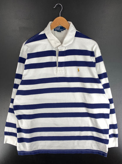 90's POLO RALPH LAUREN Size XXL Vintage Rugby-Shirt / E9156R