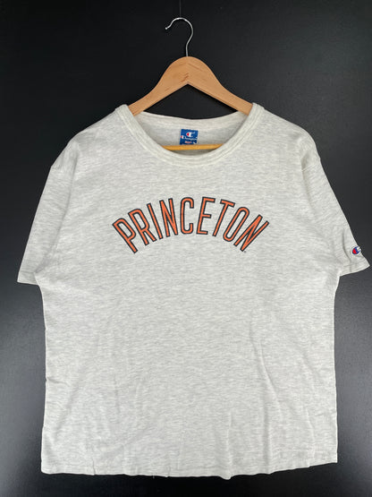 80's CHAMPION PRINCETON Made in USA Size L Vintage T-Shirt / E7686T
