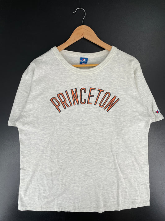 80's CHAMPION PRINCETON Made in USA Size L Vintage T-Shirt / E7686T