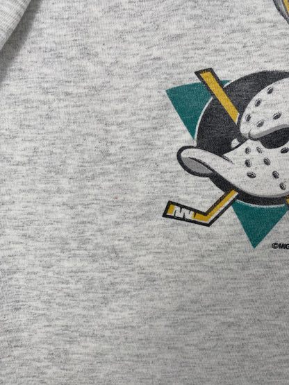 90’s ANAHEIM DUCKS Made in USA Size XL Vintage NHL T-shirt / E9657T