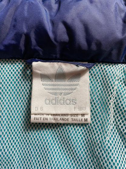 90’s ADIDAS Size M Vintage Zip-up Nylon Jacket / E7665N