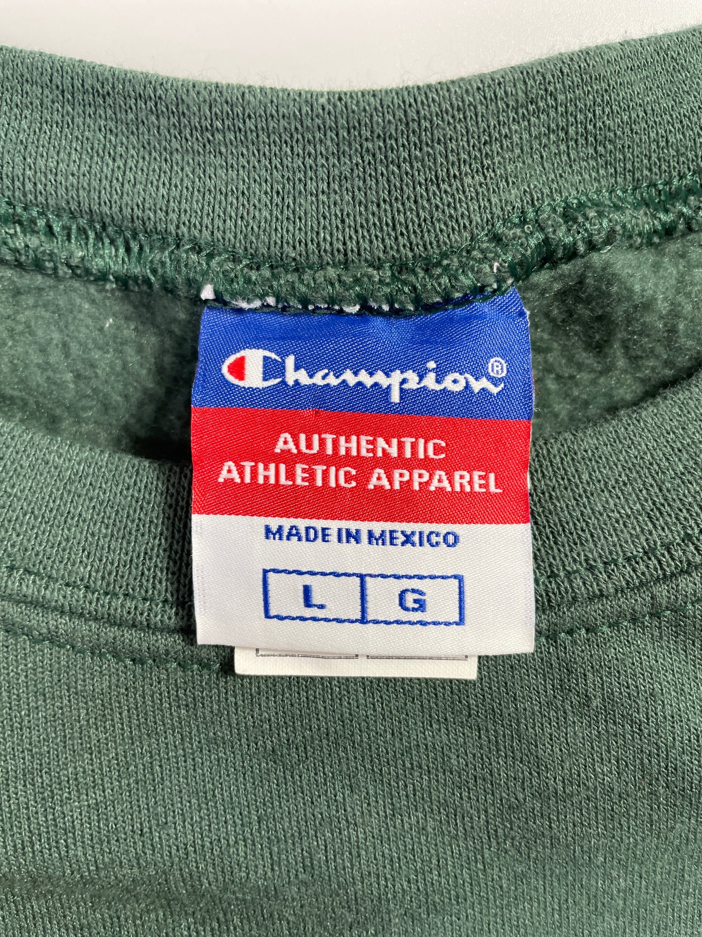 Vintage CHAMPION x DELBARTON Size L Vintage College Sweat-Shirt / F3898S