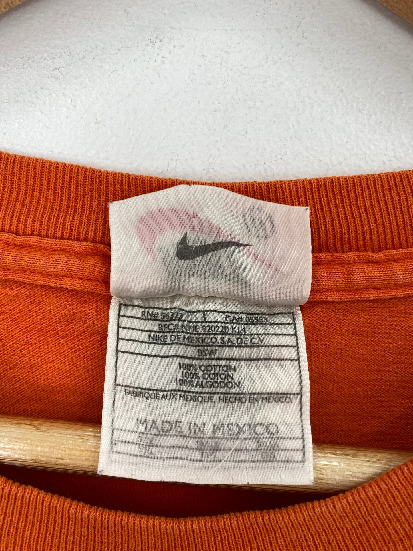 90's NIKE MINI SWOOSH Size XL Vintage T-shirt / F877T