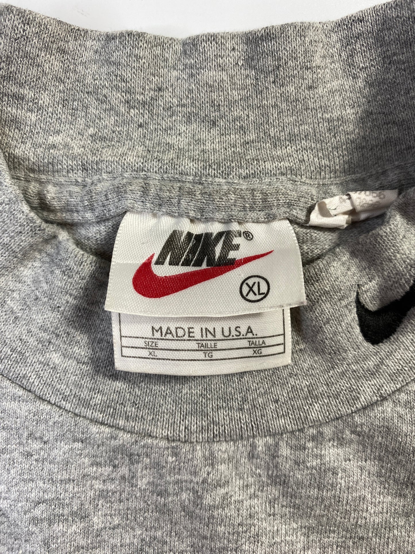 90's NIKE Made in USA Size XL Vintage Long Sleeve T-Shirt / E8858T