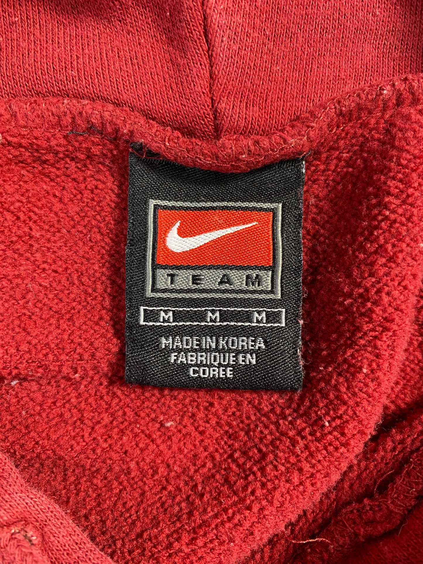 00' NIKE x OKLAHOMA Size M Vintage College Hoodie Sweat Shirt / E9972S