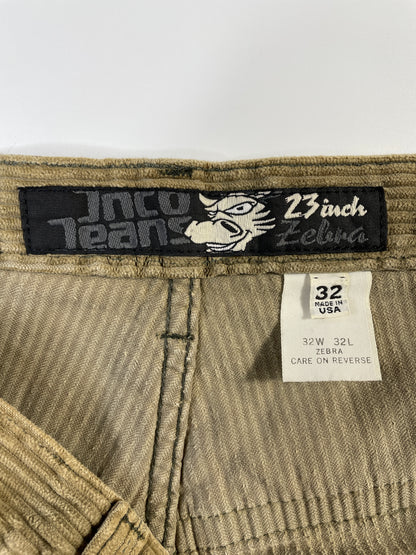 90’s JNCO JEANS Size W34xL31 Corduroy Pants / E7131P