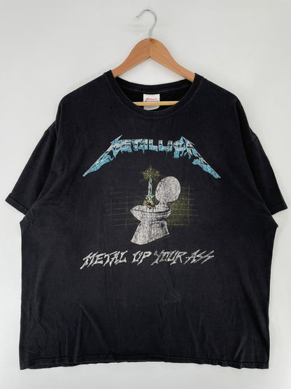 2011 METALLICA Size XXL Vintage Music T-Shirt / E7973T