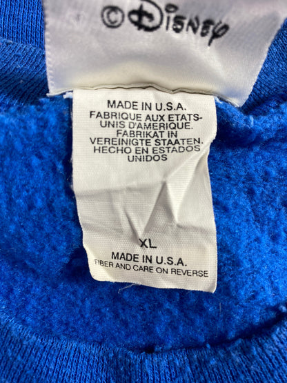 00' WALT DISNEY WORLD MICKEY Made in USA Size XL Vintage Sweat-shirt / G5176S