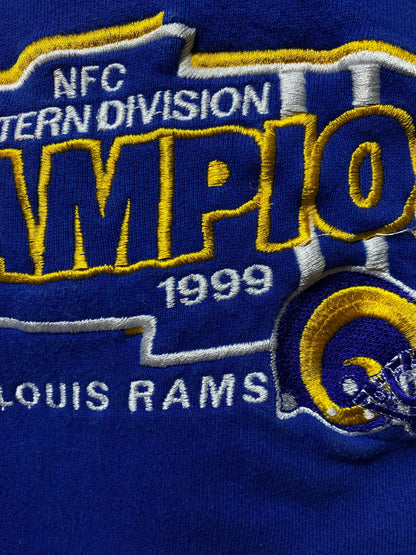 1999 ST. LOUIS RAMS Size XL Vintage NFL Sweat-Shirt / F2306S