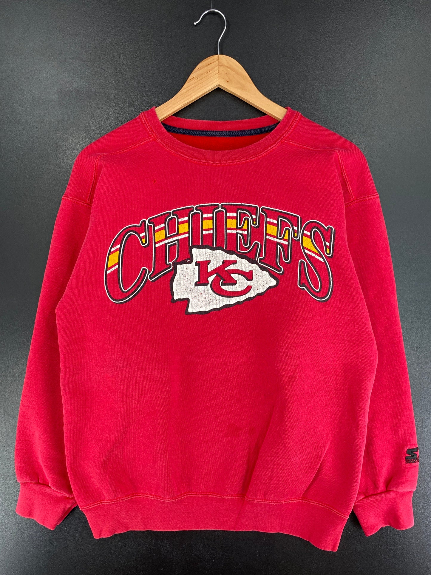 90's STARTER CHIEFS Size M Vintage NFL Sweat-shirt / F6274S