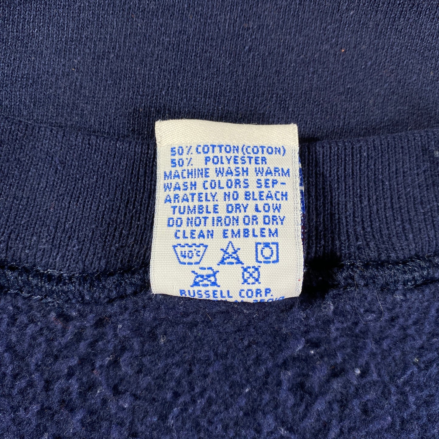 90’s RUSSEL x UNIVERSITY OF TEXAS Size XXL Made in USA Vintage College Sweat-shirt / F5292S