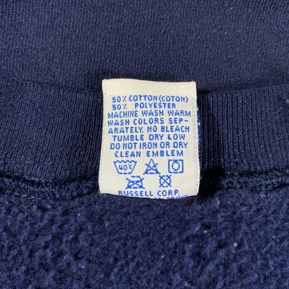 90’s RUSSEL x UNIVERSITY OF TEXAS Size XXL Made in USA Vintage College Sweat-shirt / F5292S