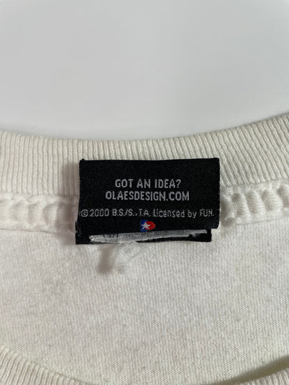 2001 DRAGON BALL Z Size No Tag (Approx.M-L) Vintage T-Shirt / F8032T