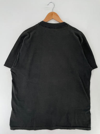 1987 NEW ORLEANS BOURBON STREET Made in USA Size XL Vintage T-shirt / F44T