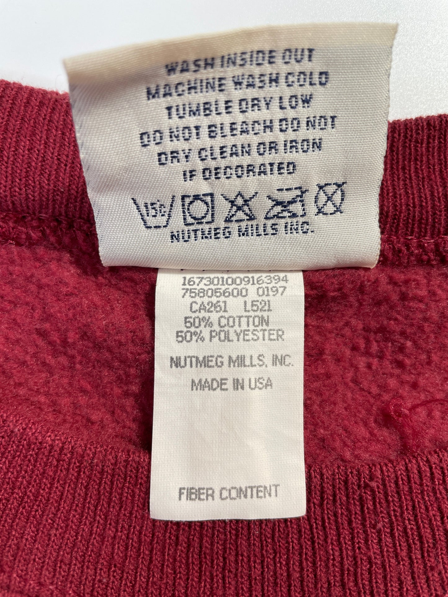 90's WASHINGTON REDSKINS Made in USA Size M Vintage NFL Sweat-Shirt / F528S