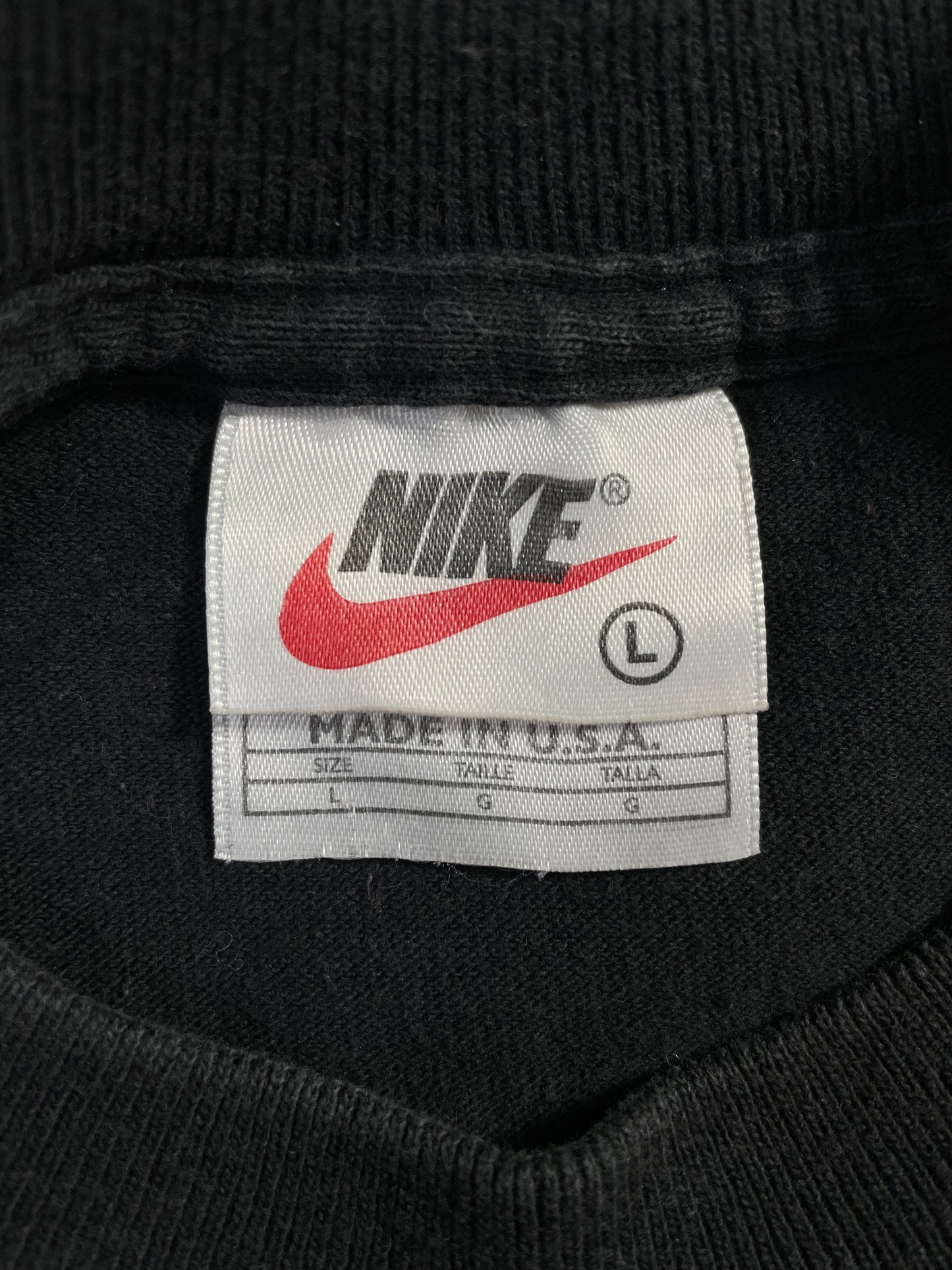 90's NIKE x JACKSONVILLE JAGUARS Made in USA Size L Vintage NFL T-shirt / E7142T