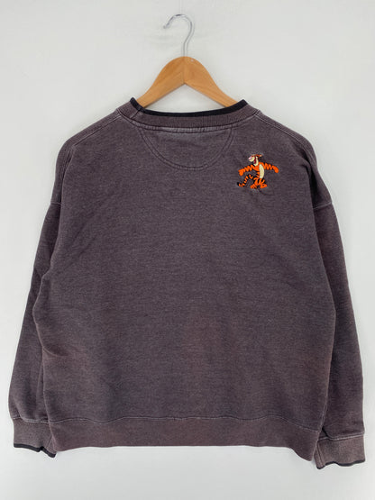 00' DISNEY POOH Size L Vintage Sweat-shirt / E9472S