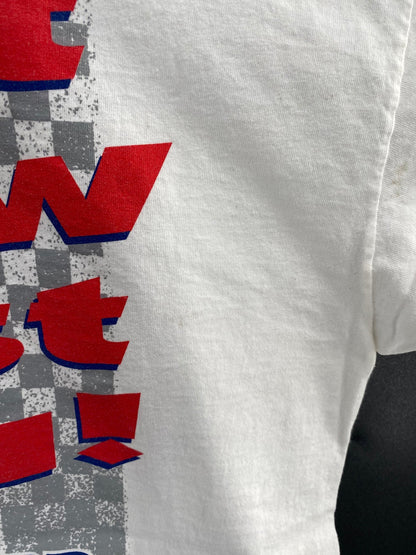 90's BRICKYARD 400 Made in USA Size L Vintage Racing T-Shirt / G7272T