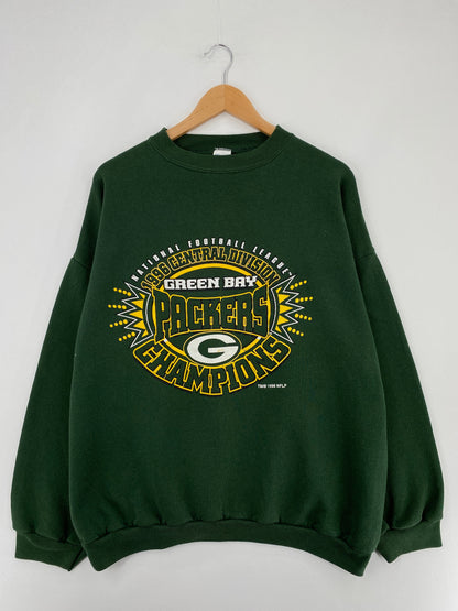 1996 GREEN BAY PACKERS Size XXL Vintage NFL Sweat shirt / F1624S