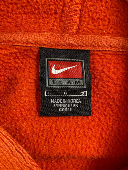 00' NIKE x MIAMI HURRICANES Size L Vintage College Hoodie Sweat shirt / G5955S