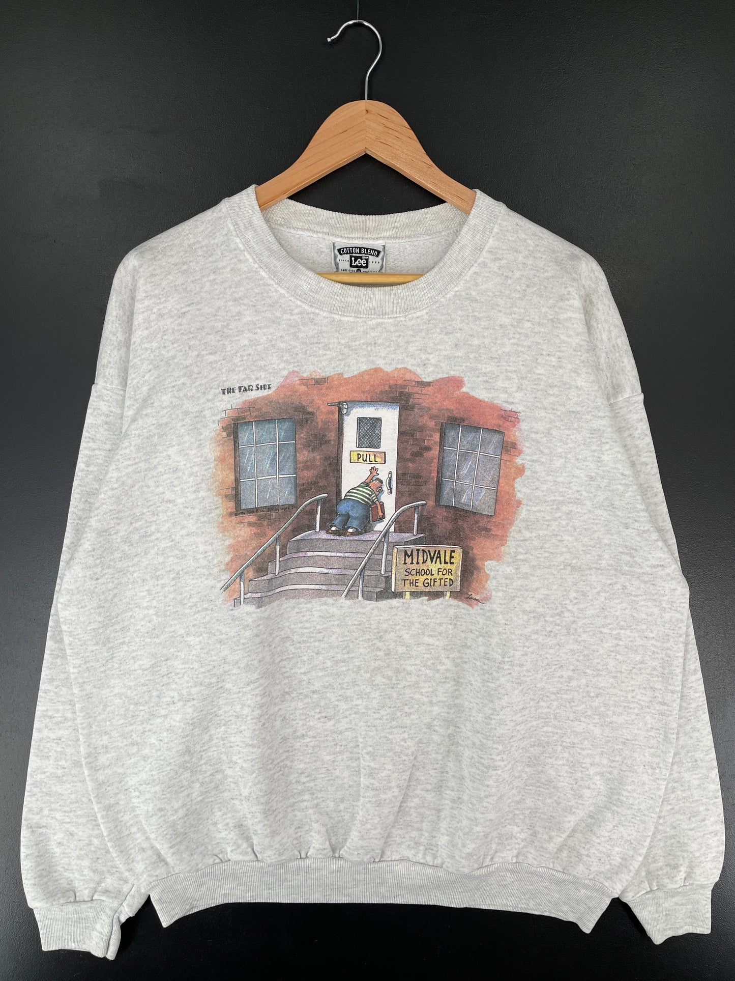 90's THE FAR SIDE Made in USA Size XL Vintage Sweat-Shirt / E7431S