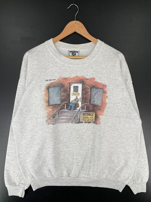 90's THE FAR SIDE Made in USA Size XL Vintage Sweat-Shirt / E7431S
