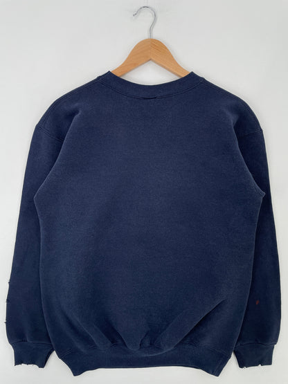 90's NOTRE DAME Made in USA Size M Vintage College Sweat-Shirt / F4801S