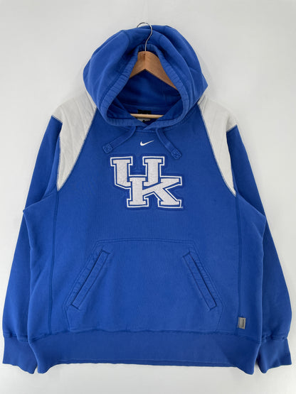 Vintage NIKE x UNIVERSITY OF KENTUCKY Size L Vintage College Hoodie Sweat-Shirt / E8042S