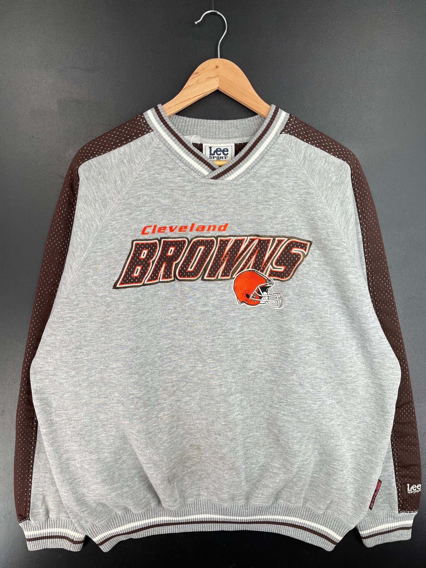 00' CLEVELAND BROWNS Size XL Vintage NFL Sweat-Shirt / F3094S