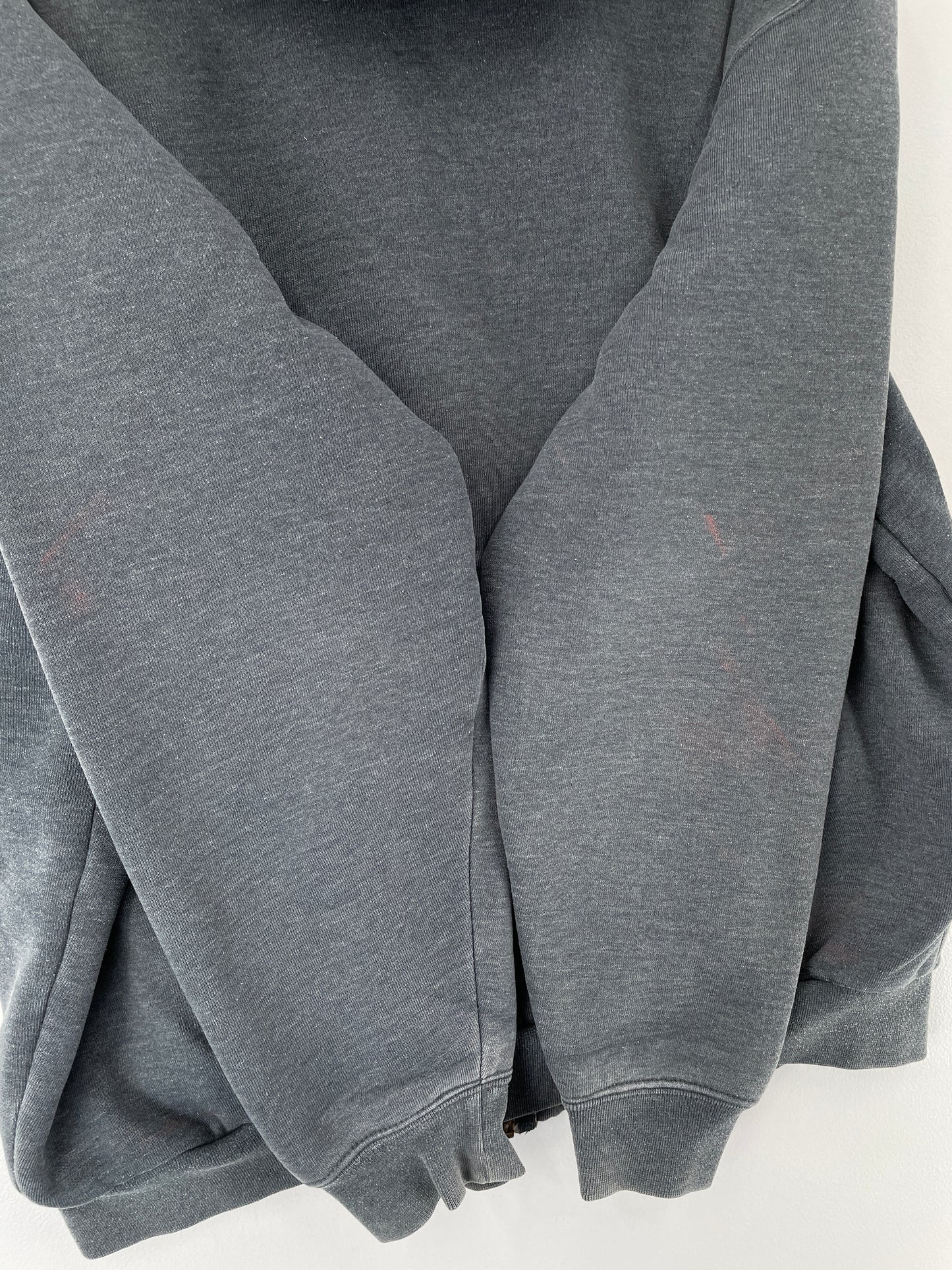 Vintage CARHARTT Size Approx.XL Zip Up Hoodie Sweat-Shirt / F224S
