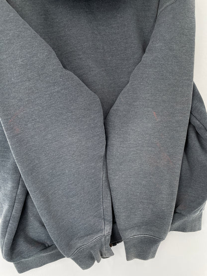Vintage CARHARTT Size Approx.XL Zip Up Hoodie Sweat-Shirt / F224S