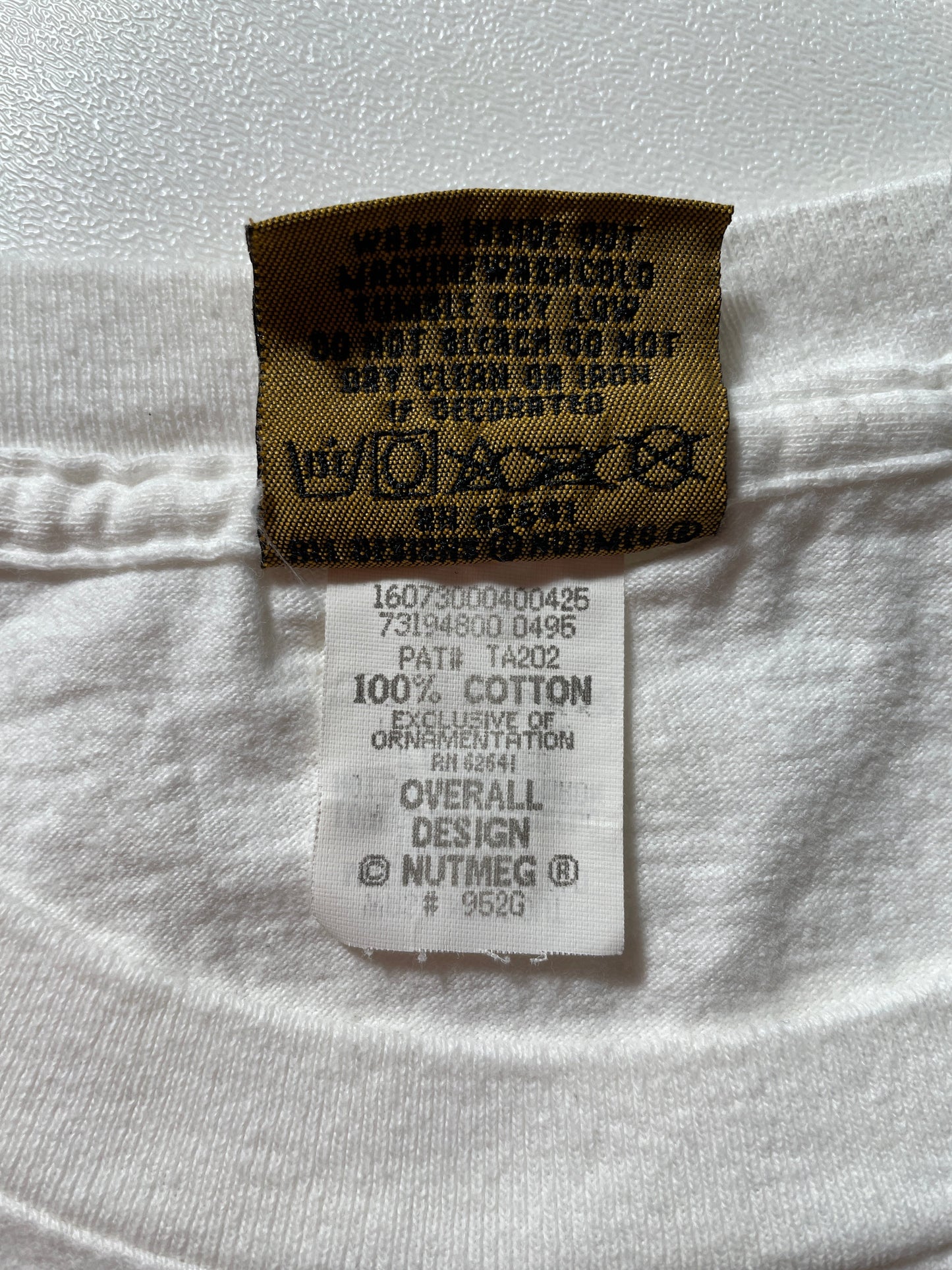 1995 OAKLAND RAIDERS Made in USA Size L Vintage NFL T-Shirt / E8886S