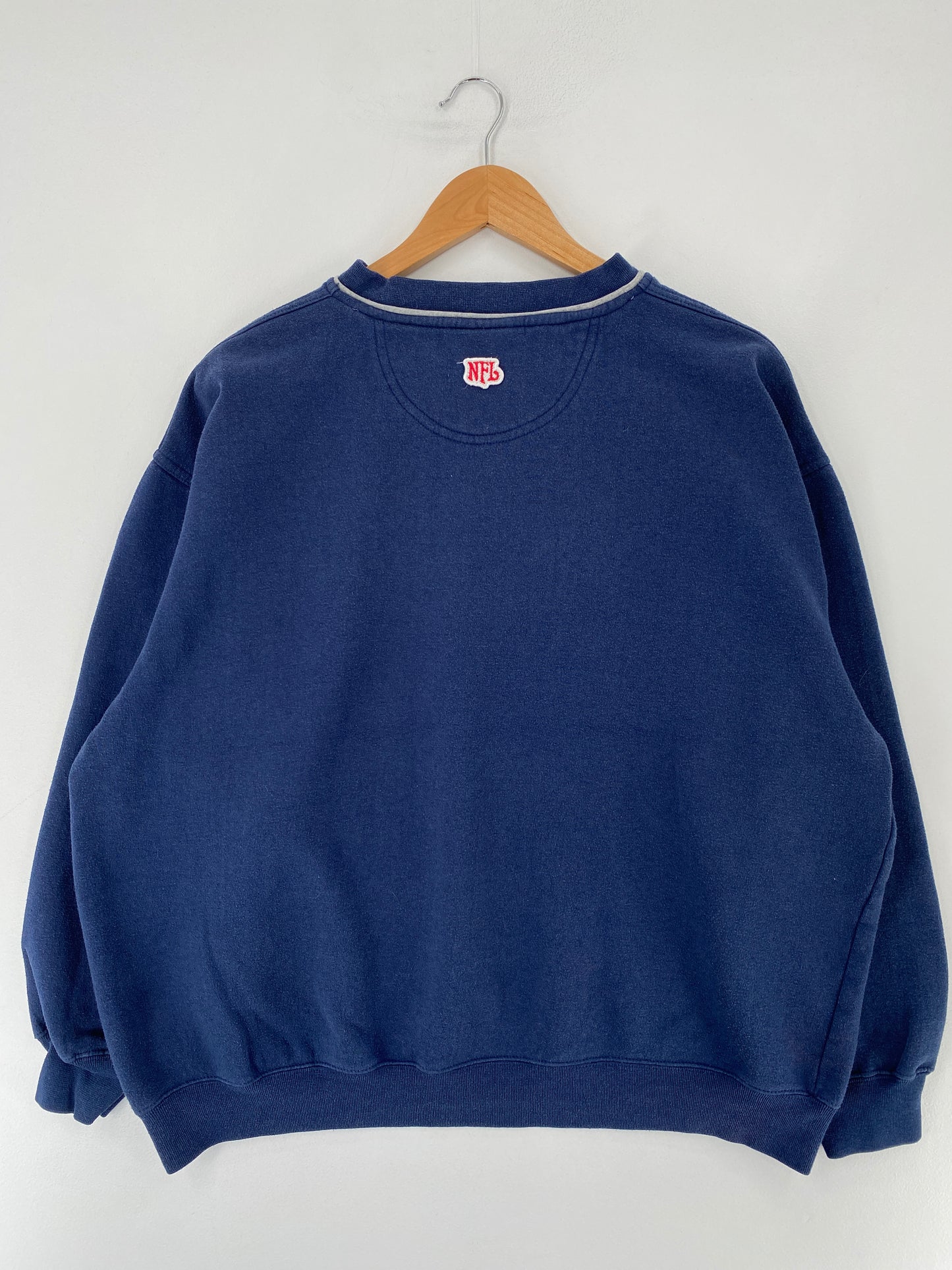 Vintage NEW ENGLAND PATRIOTS Size Approx.L NFL Sweat-Shirt / E7991S