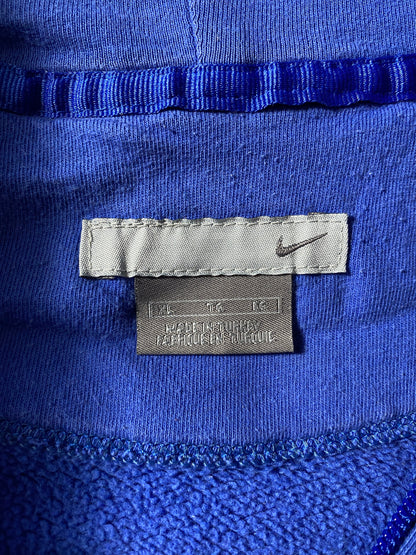 00’ NIKE MINI SWOOSH Size XL Vintage Zip Up Hoodie Sweat-shirt / G4631S