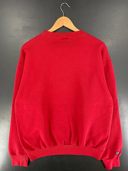 90's TEXAS CHRISTIAN UNIVERSITY Made in USA Size L VintageCollege Sweat-shirt / F6902S