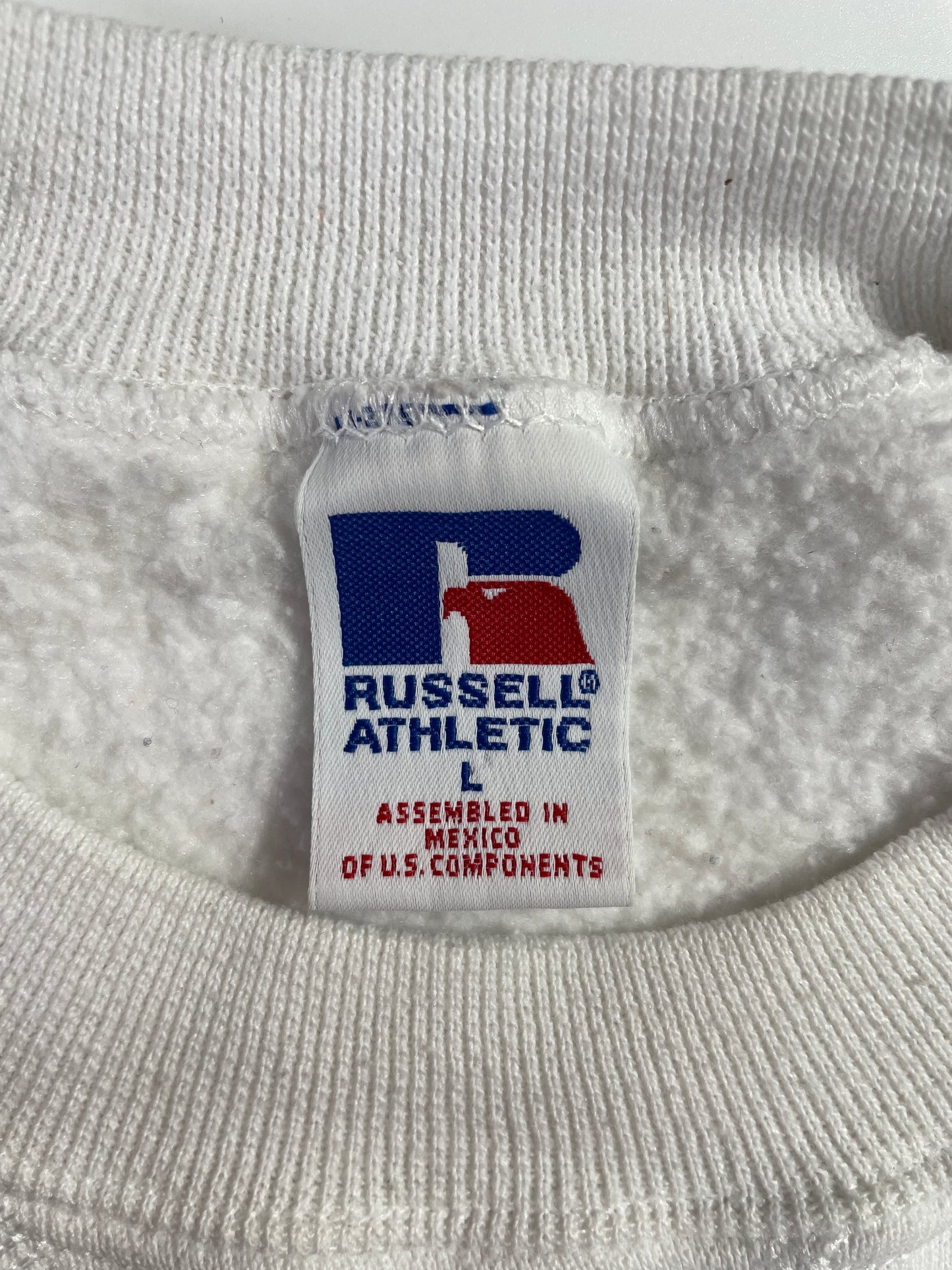 00' RUSSELL × MIZZOURI Size L Vintage College Sweat-Shirt / E9717S