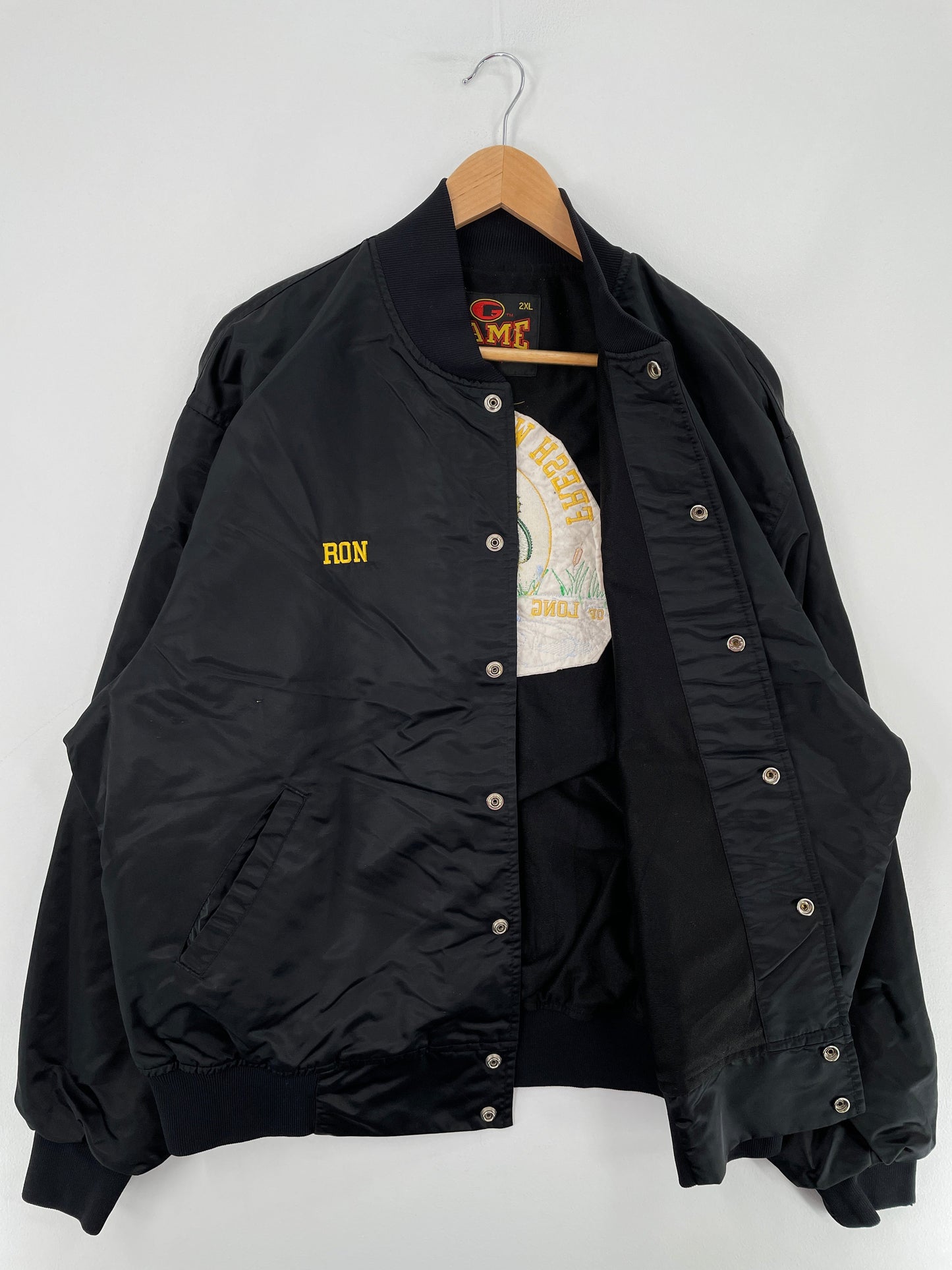 Vintage FRESH WATER ANGELES Size XXL Nylon Jacket / G3919N