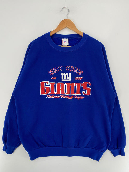 Vintage NEW YORK GIANTS Size XL NFL Sweat-Shirt / E7639S