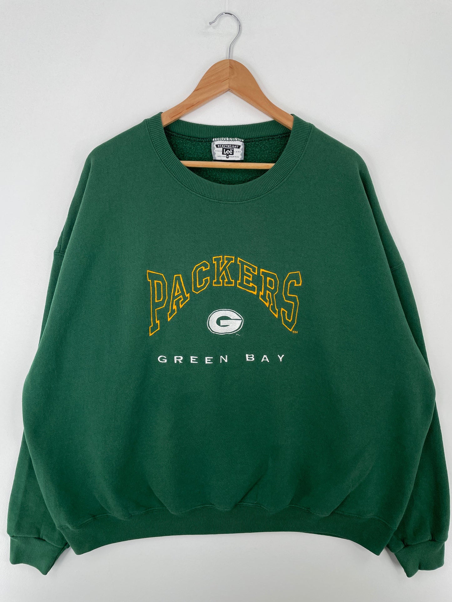 90's GREEN BAY PACKERS Made in USA Size XXL Vintage NFL Sweat-Shirt / F4207S