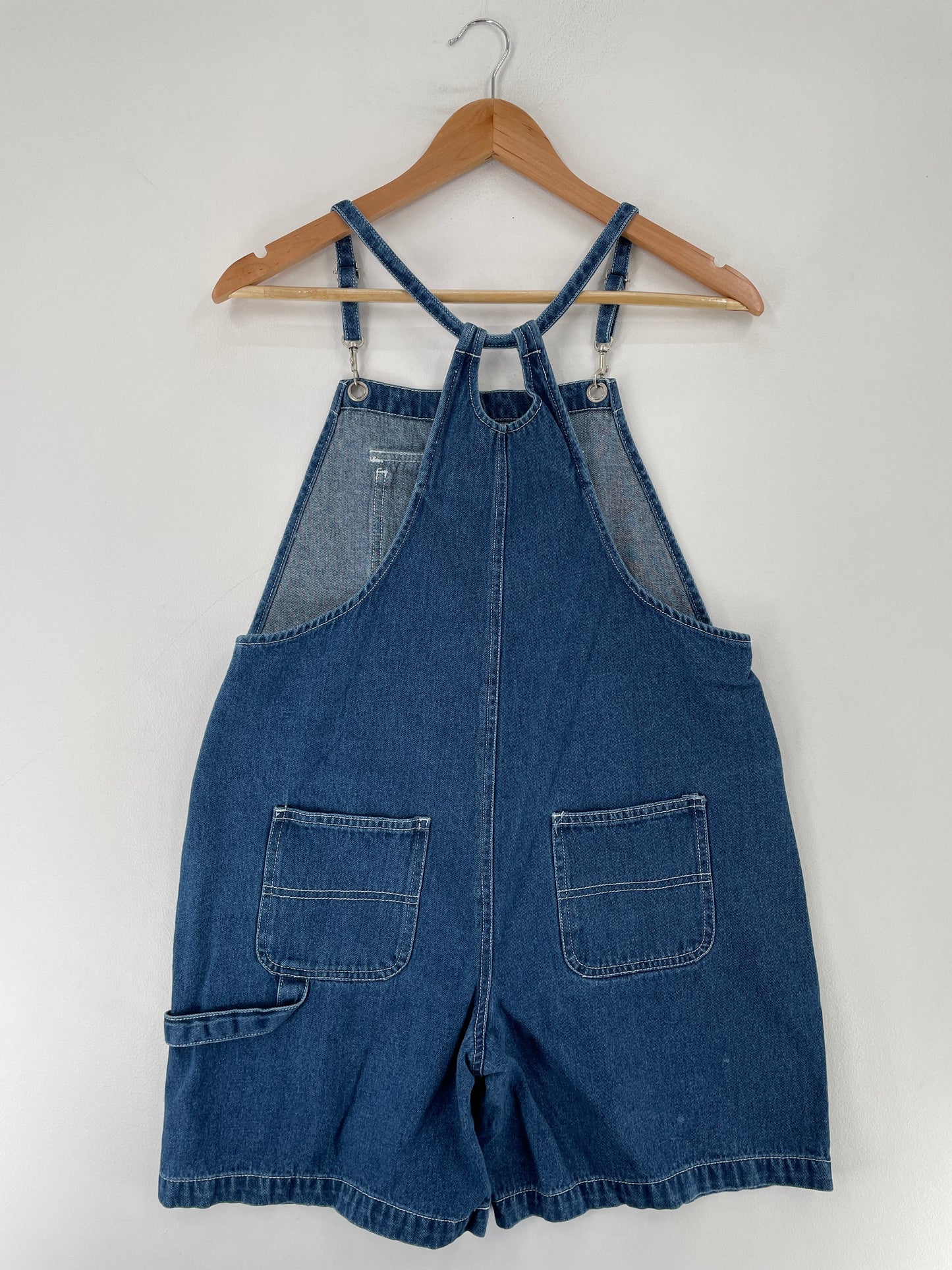 00's DISNEY WINNIE THE POOH Size 16(Ladies.XL) Denim Overall / G2390P